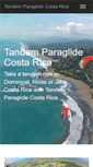 Mobile Screenshot of paraglidecostarica.com